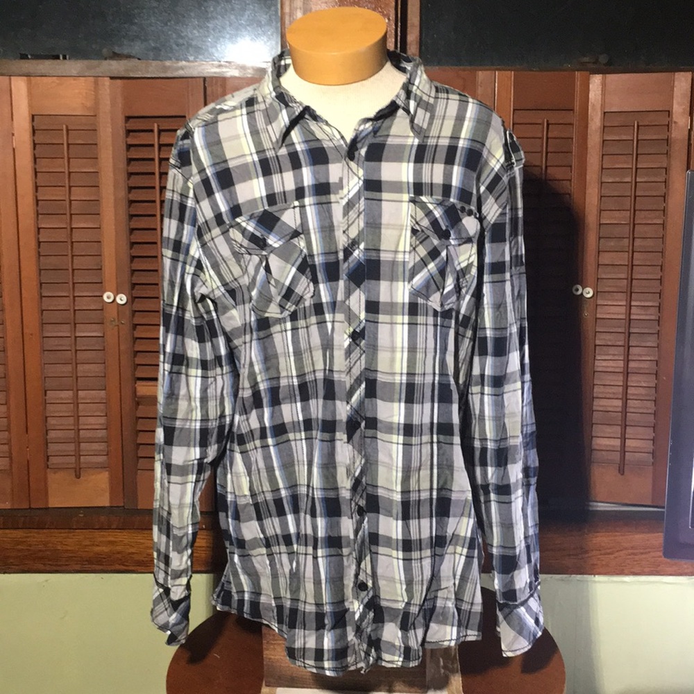 Bke Xxl men’s button up awesome color mix